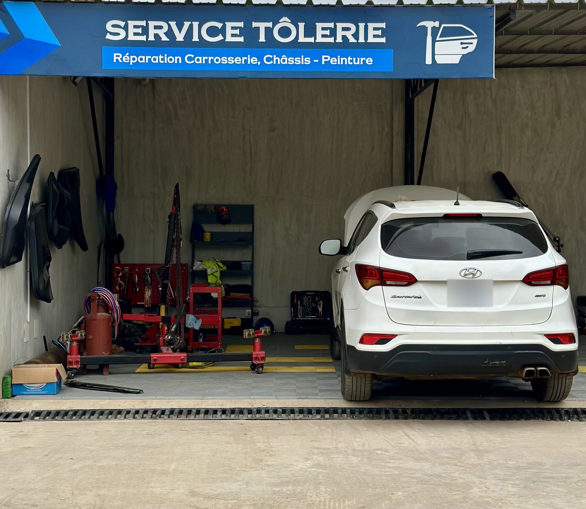 Service tôlerie