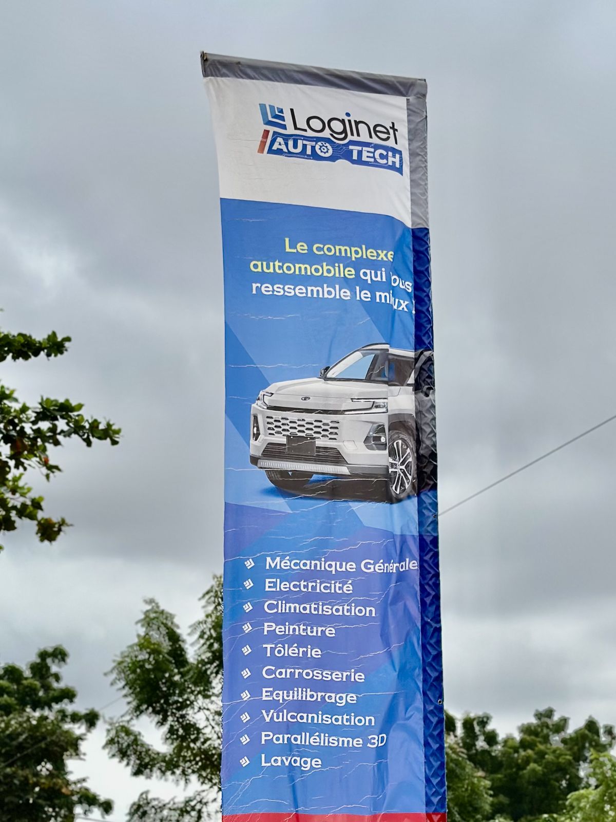 Le kakémono de l'atelier : les onze services